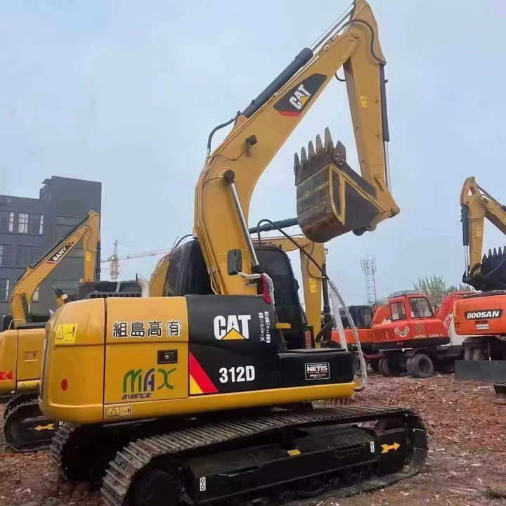 Caterpillar CAT312D Small and Medium-sized Original 12Ton Used Excavator CAT312D Sold Well - Экскаватор: фото 1 Caterpillar CAT312D Small and Medium-sized Original 12Ton Used Excavator CAT312D Sold Well - Экскаватор: фото 1