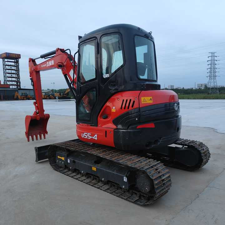 Used Heavy Construction Equipment Kubota U55-4 Excavator Used Machine - Гусеничный экскаватор: фото 3 Used Heavy Construction Equipment Kubota U55-4 Excavator Used Machine - Гусеничный экскаватор: фото 3
