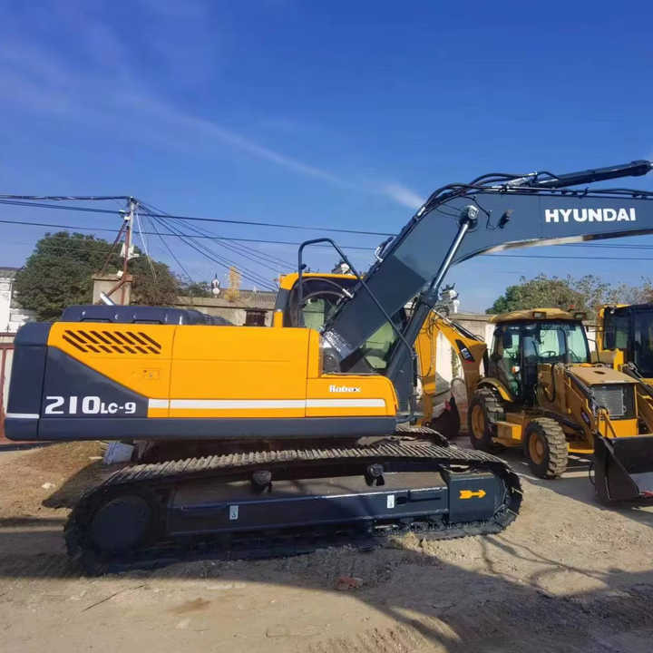 Hyundai Excavator Used Machine 210-9s Heavy Construction Equipment Crawler Excavator Hot Sale - Экскаватор: фото 1 Hyundai Excavator Used Machine 210-9s Heavy Construction Equipment Crawler Excavator Hot Sale - Экскаватор: фото 1