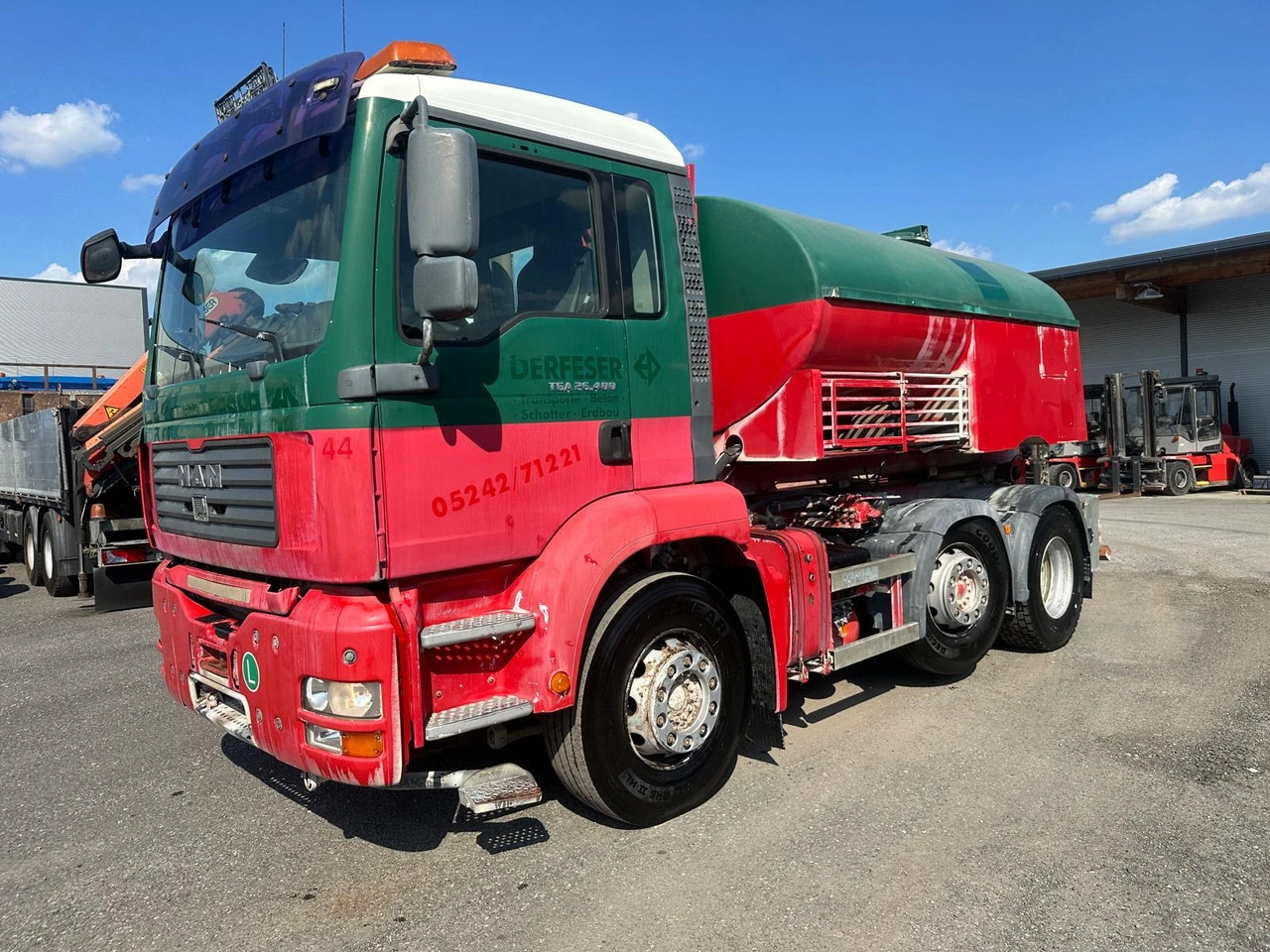 Man Tga За миене на Улици, Нов внос , - Грузовик-цистерна: фото 4 Man Tga За миене на Улици, Нов внос , - Грузовик-цистерна: фото 4