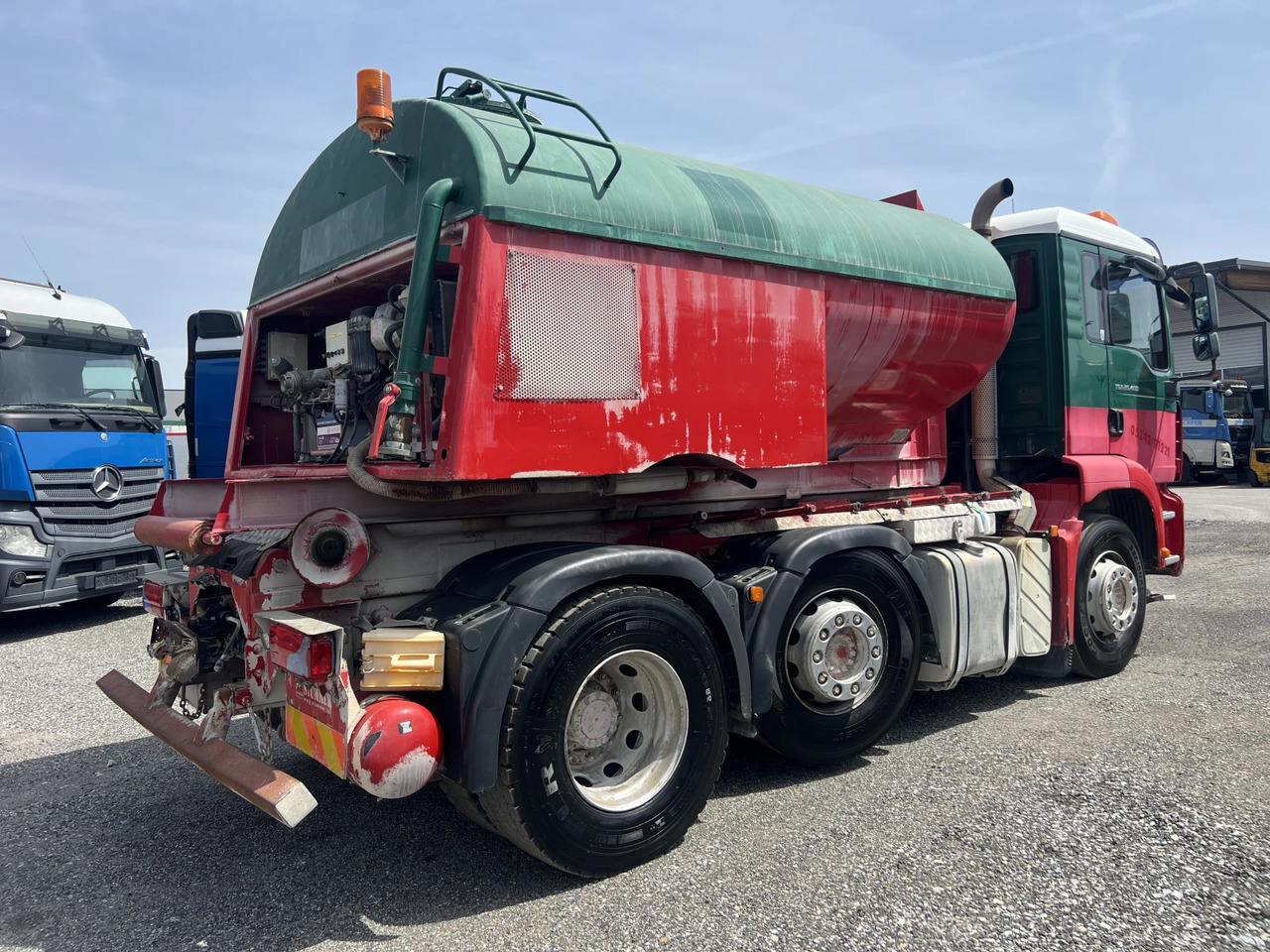 Грузовик-цистерна Man Tga За миене на Улици, Нов внос ,: фото 7