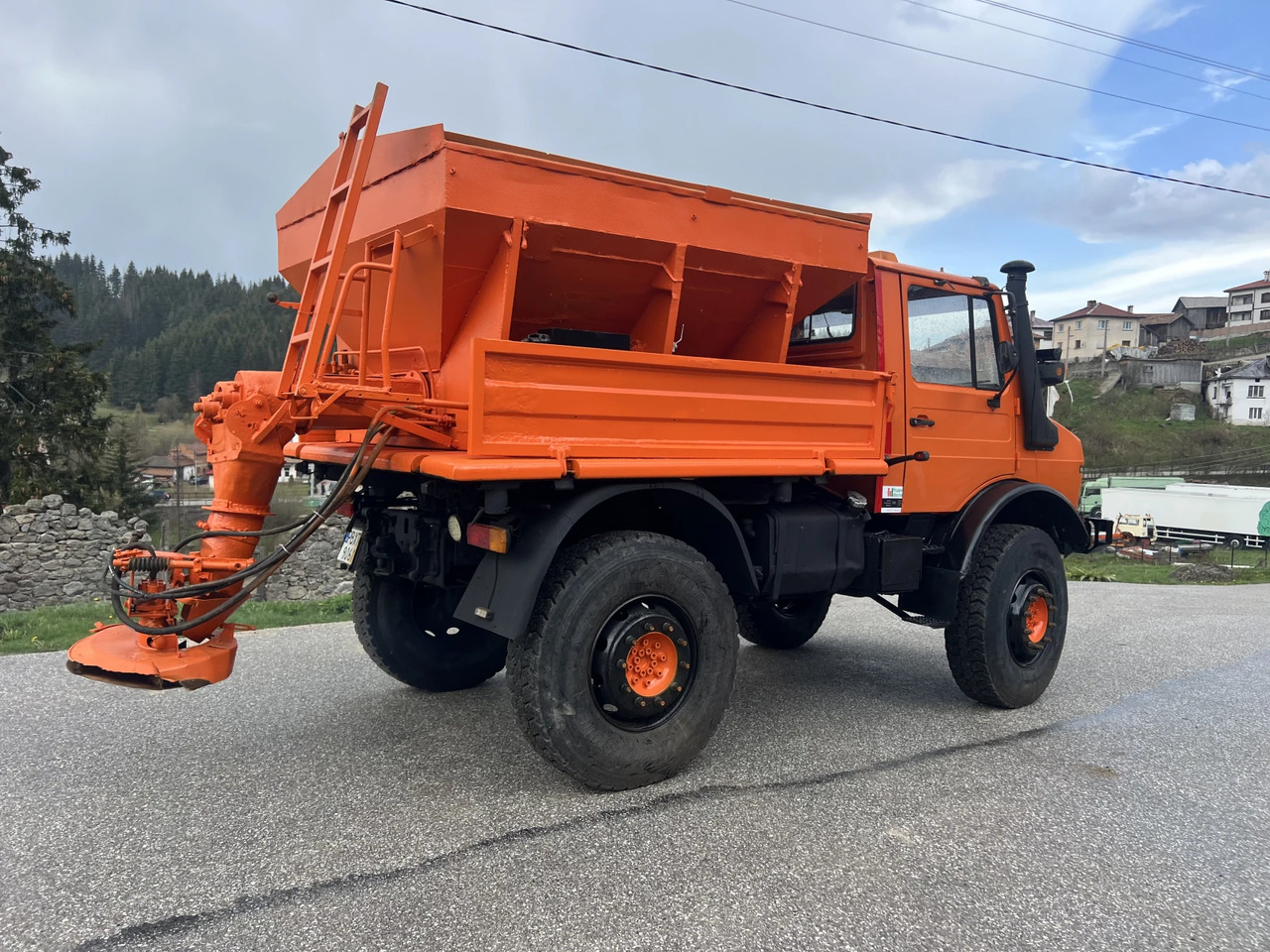 Снегоуборочная машина Mercedes-Benz UNIMOG U1500, 4х4, Самосвал: фото 6