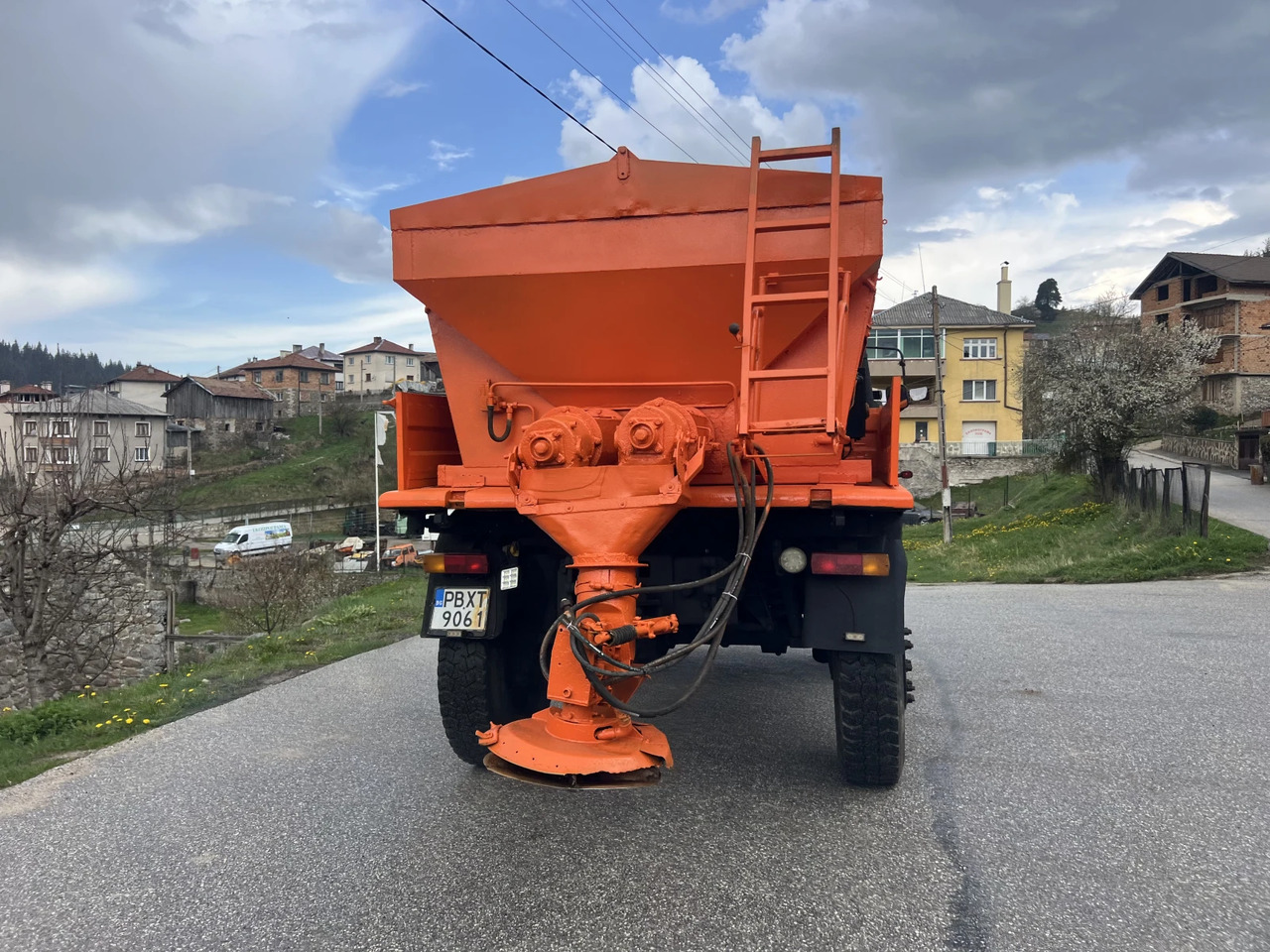 Снегоуборочная машина Mercedes-Benz UNIMOG U1500, 4х4, Самосвал: фото 8