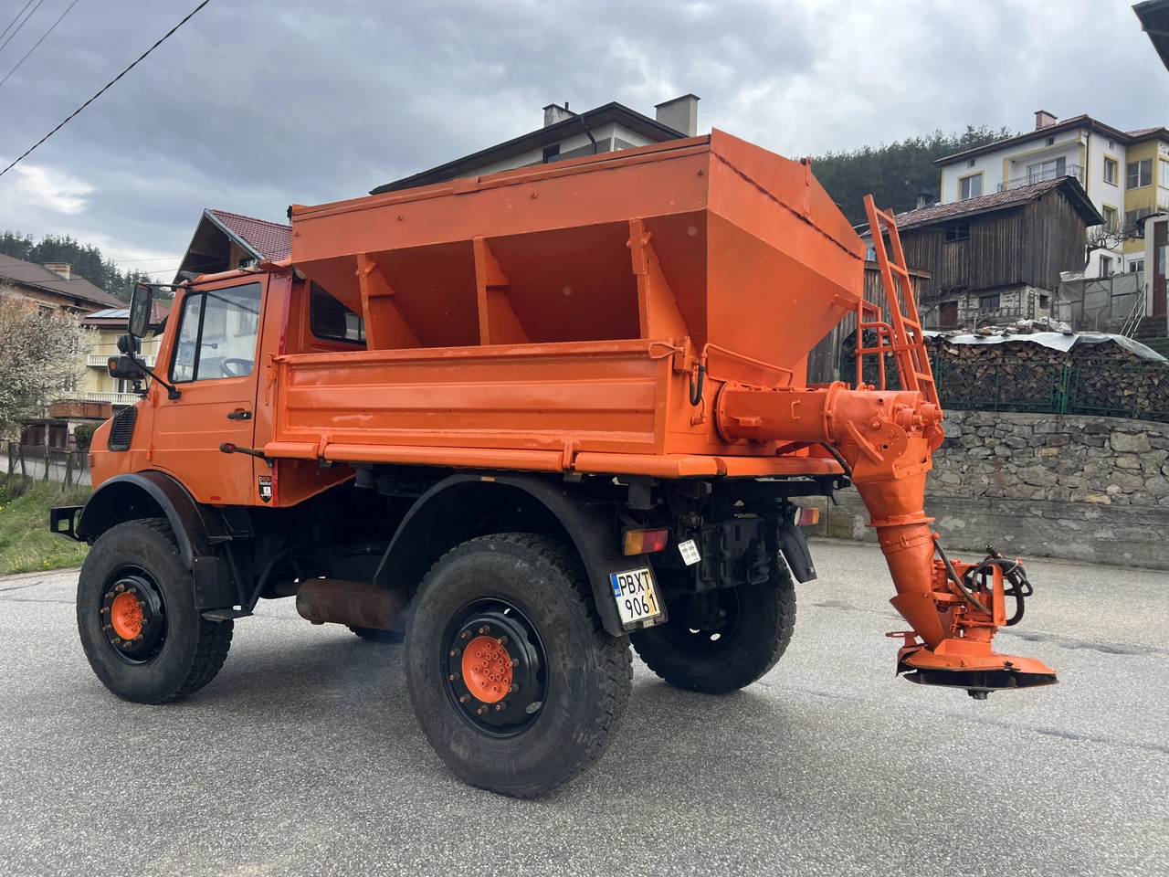 Снегоуборочная машина Mercedes-Benz UNIMOG U1500, 4х4, Самосвал: фото 9