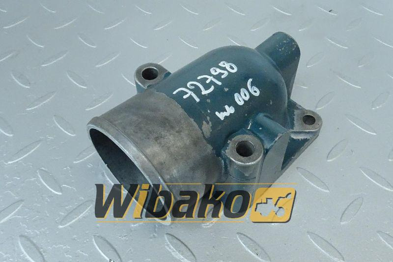 Inlet mainfold elbow for engine Kubota V3800 1C020-11610 - Впускной коллектор для Строительной техники: фото 1 Inlet mainfold elbow for engine Kubota V3800 1C020-11610 - Впускной коллектор для Строительной техники: фото 1