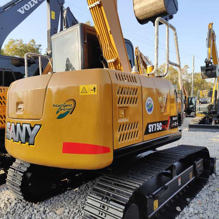 China Brand Used Sany Sy75c Mini Excavator 6ton Crawler Earth Digger Machine for Sale - Мини-экскаватор: фото 2 China Brand Used Sany Sy75c Mini Excavator 6ton Crawler Earth Digger Machine for Sale - Мини-экскаватор: фото 2