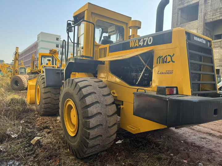 Колёсный погрузчик High Quality Used  Komatsu WA470-3  Wheel Loader Powerful Engine Original Japan Komatsu WA380 470 500 600 Heavy Loader on Sale [ Copy ]: фото 6
