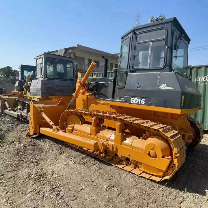 Used China Made SD16 Construction Machinery Shantui SD16 Crawler Bulldozer Earthmoving Machine Used Bulldozer - Бульдозер: фото 4 Used China Made SD16 Construction Machinery Shantui SD16 Crawler Bulldozer Earthmoving Machine Used Bulldozer - Бульдозер: фото 4