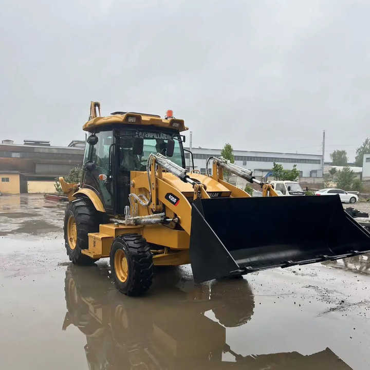 Used Wheel Loader CAT420F Caterpillar 420F Construction Machinery Mini Wheel Skid Steer Loader in Stock - Экскаватор-погрузчик: фото 4 Used Wheel Loader CAT420F Caterpillar 420F Construction Machinery Mini Wheel Skid Steer Loader in Stock - Экскаватор-погрузчик: фото 4