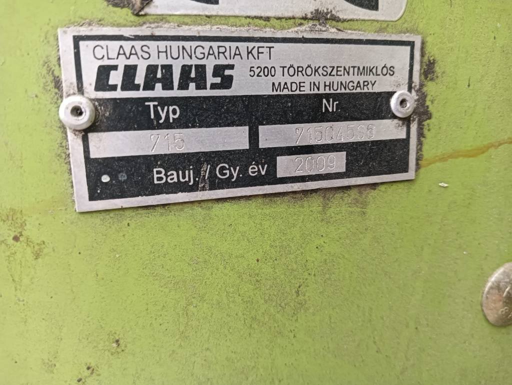 Claas C 750 - Навесное оборудование для комбайна: фото 3 Claas C 750 - Навесное оборудование для комбайна: фото 3