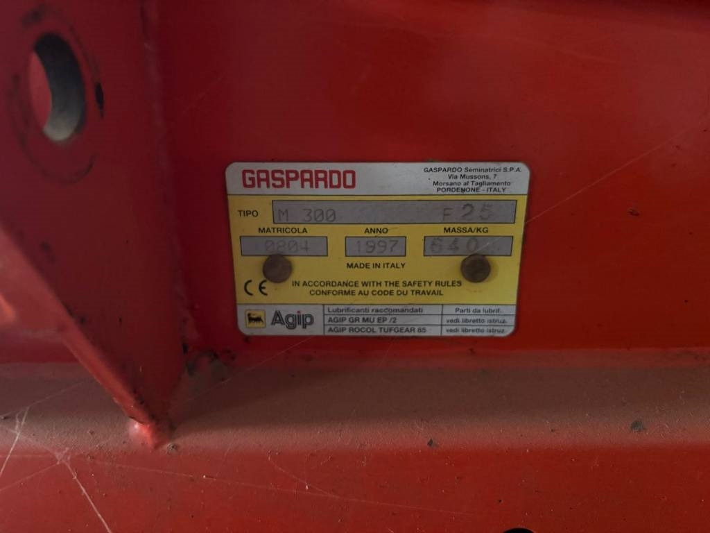 Gaspardo H 300 - Сеялка точного высева: фото 4 Gaspardo H 300 - Сеялка точного высева: фото 4
