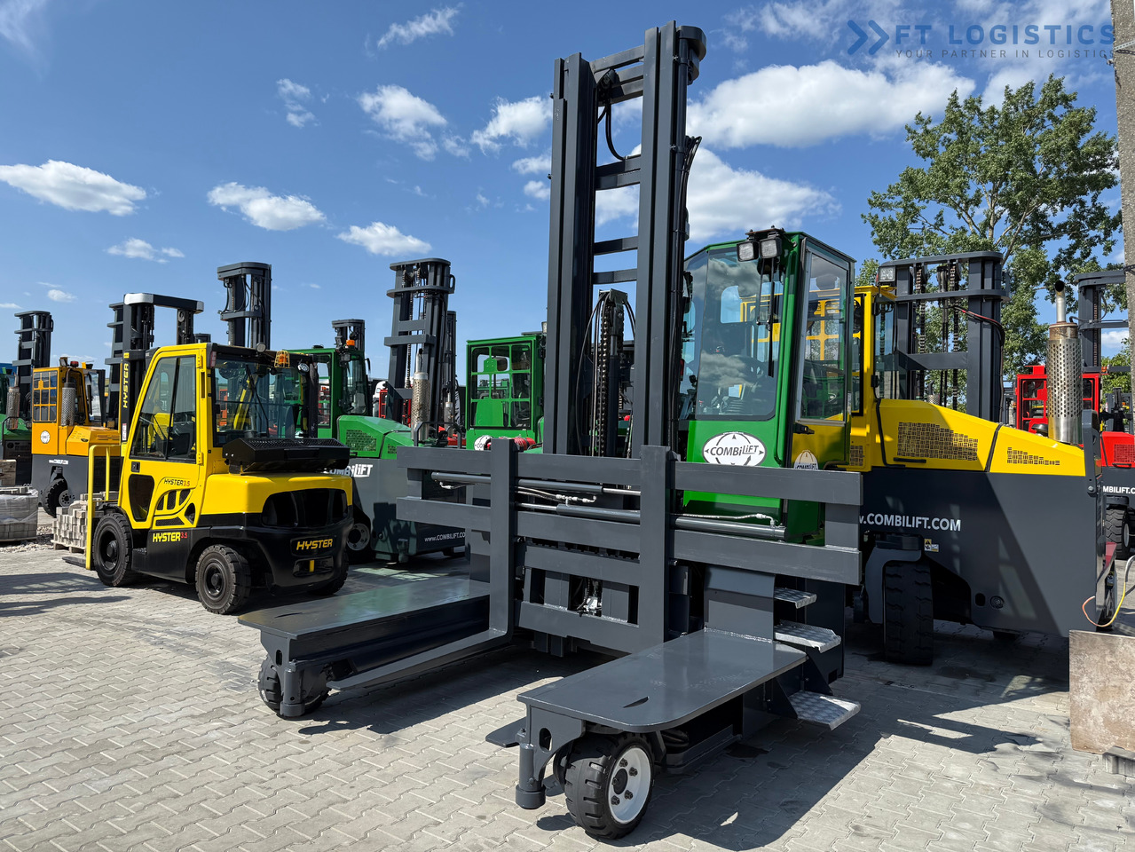 COMBILIFT C5000E / ELECTRIC / TRIPLEX 8300MM / FULL FREE LIFT / WIDE POSITIONER / FORK SIDESHIFT / BATTERY LIKE NEW - Четырехсторонний погрузчик: фото 2 COMBILIFT C5000E / ELECTRIC / TRIPLEX 8300MM / FULL FREE LIFT / WIDE POSITIONER / FORK SIDESHIFT / BATTERY LIKE NEW - Четырехсторонний погрузчик: фото 2