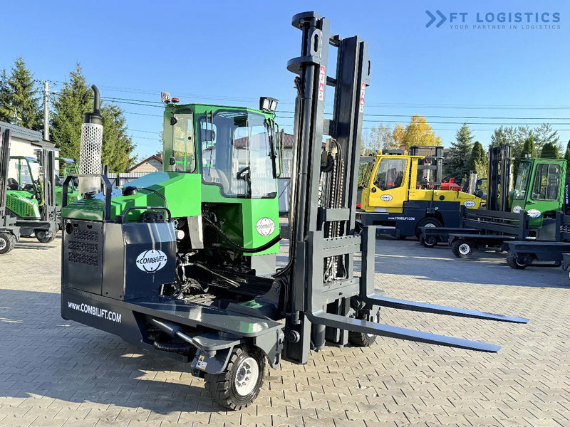 Четырехсторонний погрузчик Combilift C4000 / DIESEL / DUPLEX 4100MM / FREE LIFT / SIDE SHIFT / FULL CABIN / EXCELLENT CONDITION / Wide range of four-way and side loa: фото 19