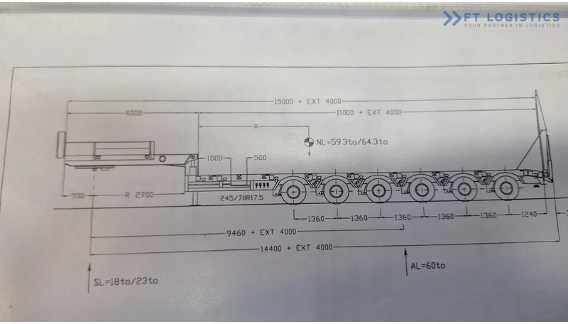 Faymonville FAYMONVILLE STZ-6WAU – 6 AXLES – 92.2T GVW – 73T PAYLOAD – HYDRAULIC RAMPS – EXCELLENT CONDITION! - Низкорамный полуприцеп: фото 2 Faymonville FAYMONVILLE STZ-6WAU – 6 AXLES – 92.2T GVW – 73T PAYLOAD – HYDRAULIC RAMPS – EXCELLENT CONDITION! - Низкорамный полуприцеп: фото 2