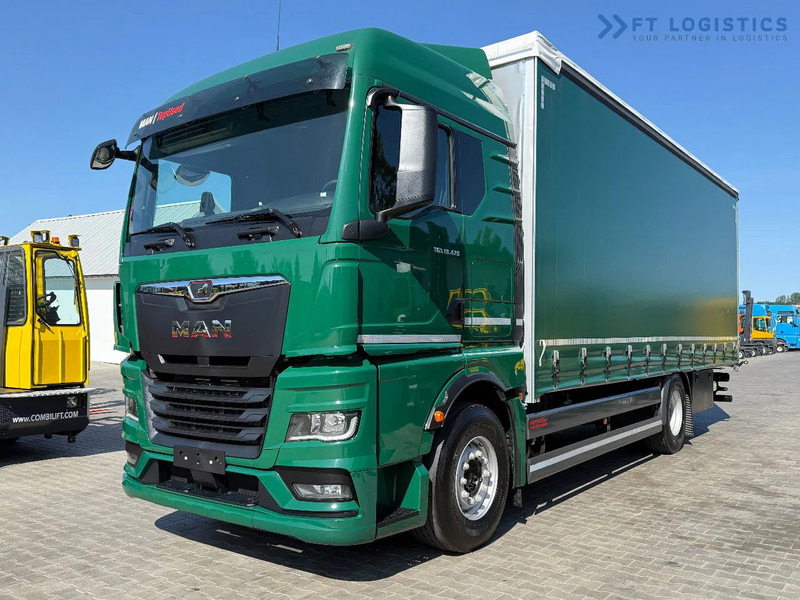 Тентованный грузовик MAN TGX 18.470 TGX 18.470 / 19 PALLETS / NEW MODEL / RETARDER / PERFECT CONDITION: фото 1