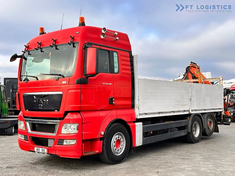 MAN TGX 26.480 Ciężarówka burtowa MAN TGX 26.480 6X2 / PALFINGER PK9002-EH B Crane / 80% Michelin Tire Dodać do ulubionych - Автоманипулятор: фото 4 MAN TGX 26.480 Ciężarówka burtowa MAN TGX 26.480 6X2 / PALFINGER PK9002-EH B Crane / 80% Michelin Tire Dodać do ulubionych - Автоманипулятор: фото 4