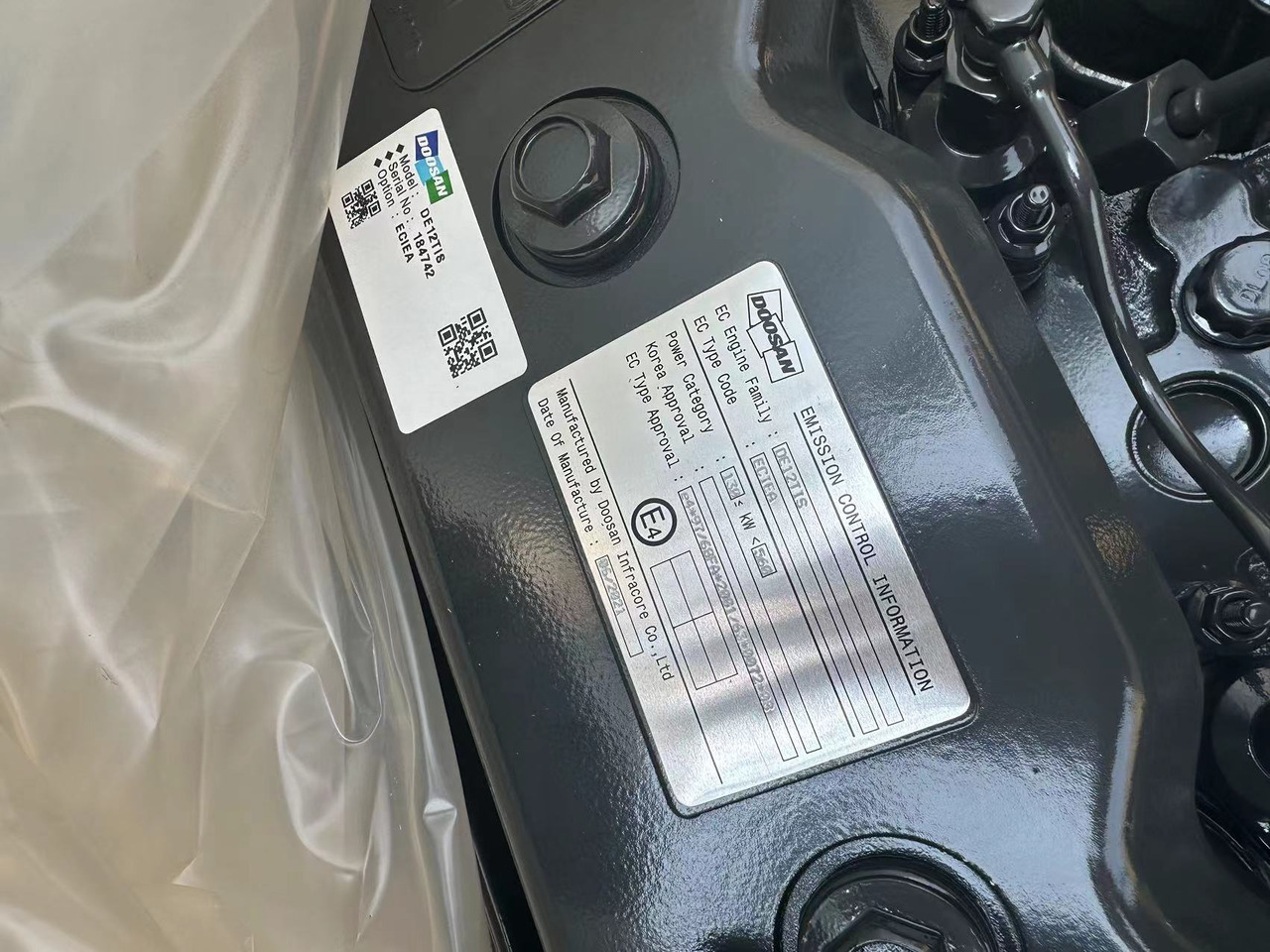 DOOSAN DE12TIS - Двигатель для Экскаваторов: фото 3 DOOSAN DE12TIS - Двигатель для Экскаваторов: фото 3