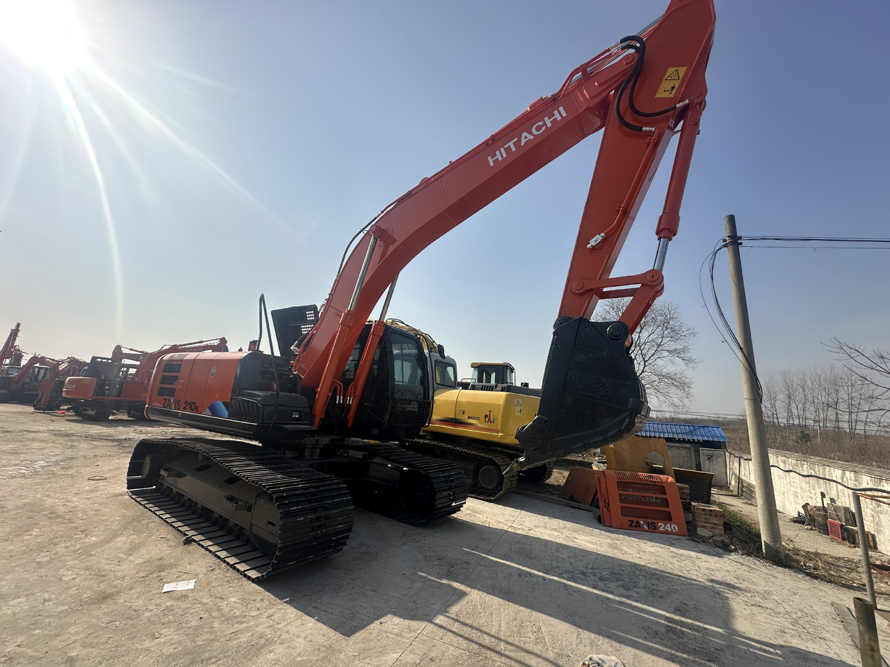 HITACHI Used Excavator ZX210-5G High Quality - Гусеничный экскаватор: фото 4 HITACHI Used Excavator ZX210-5G High Quality - Гусеничный экскаватор: фото 4