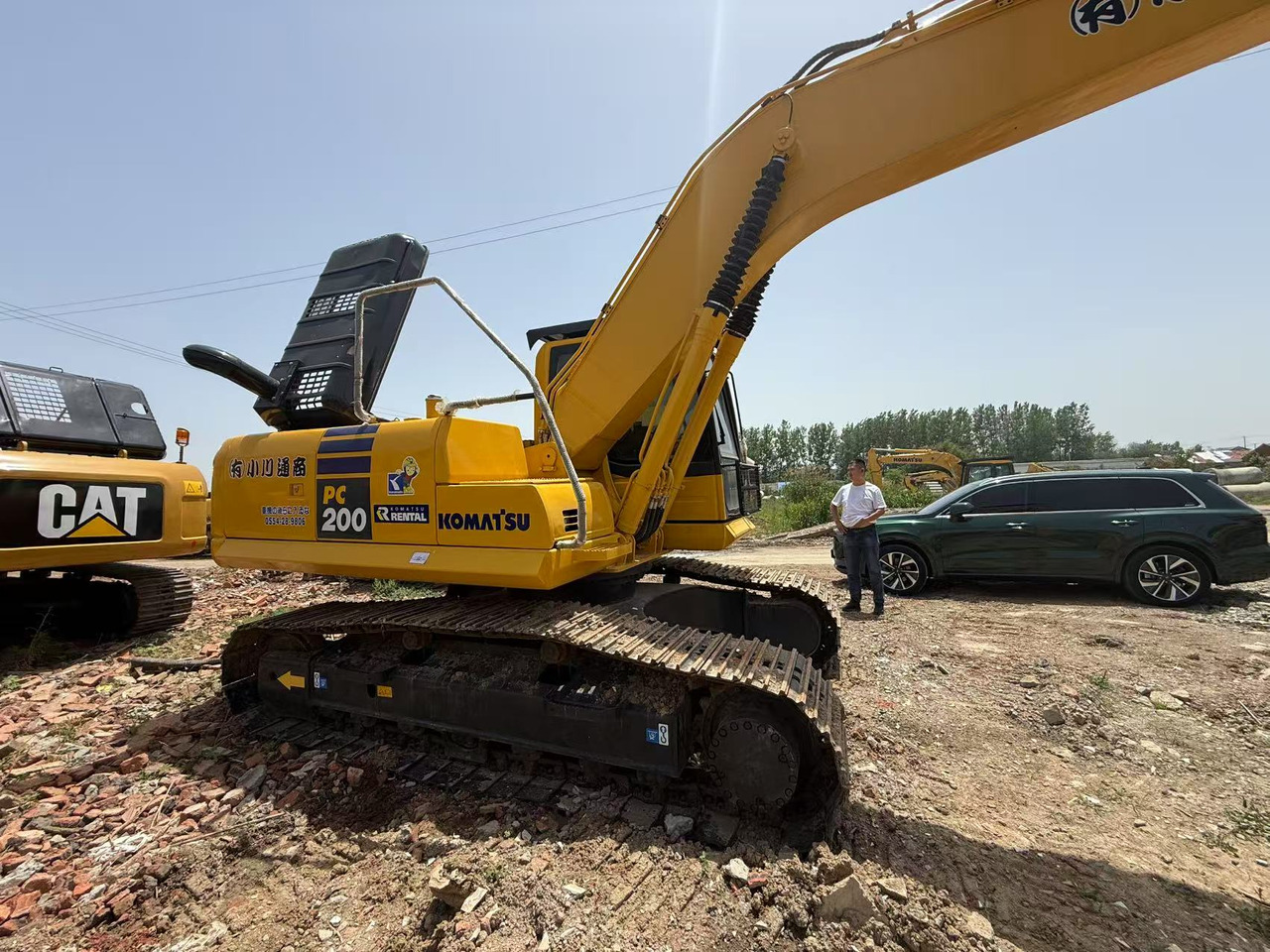 KOMATSU PC200-8 - Гусеничный экскаватор: фото 3 KOMATSU PC200-8 - Гусеничный экскаватор: фото 3