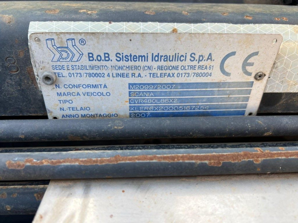 Крюковой мультилифт SCANIA R480 USATO SCARRABILE 6X2: фото 9