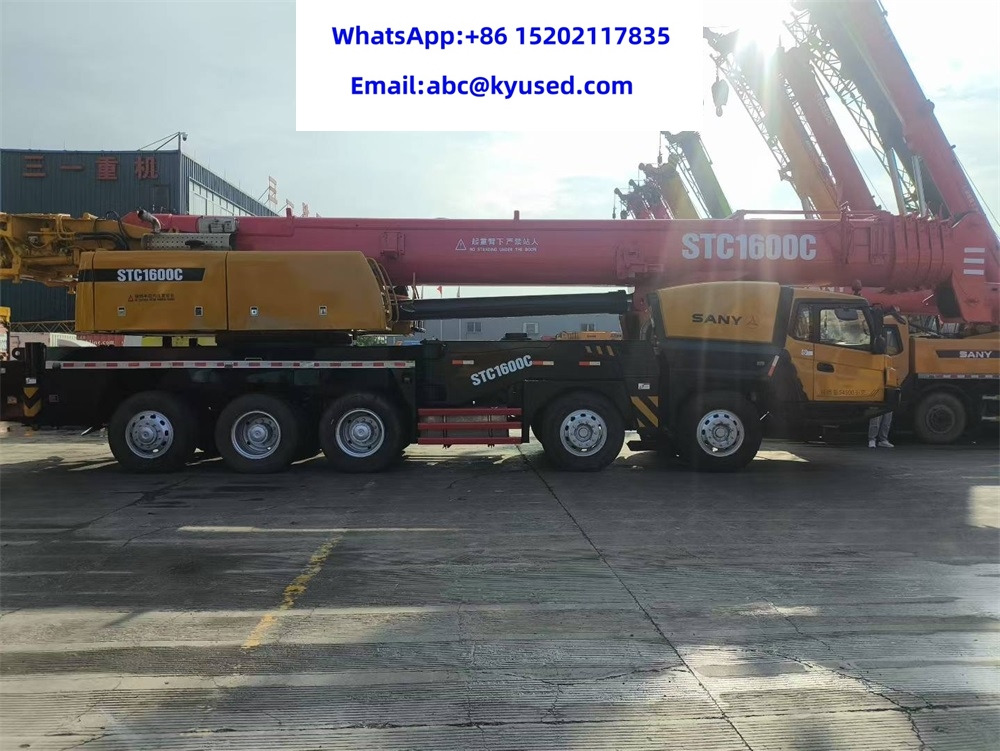 SANY STC1000 STC1300 STC1600 100T 130T 160TON TRUCK MOBILE CRANE - Мобильный кран: фото 4 SANY STC1000 STC1300 STC1600 100T 130T 160TON TRUCK MOBILE CRANE - Мобильный кран: фото 4
