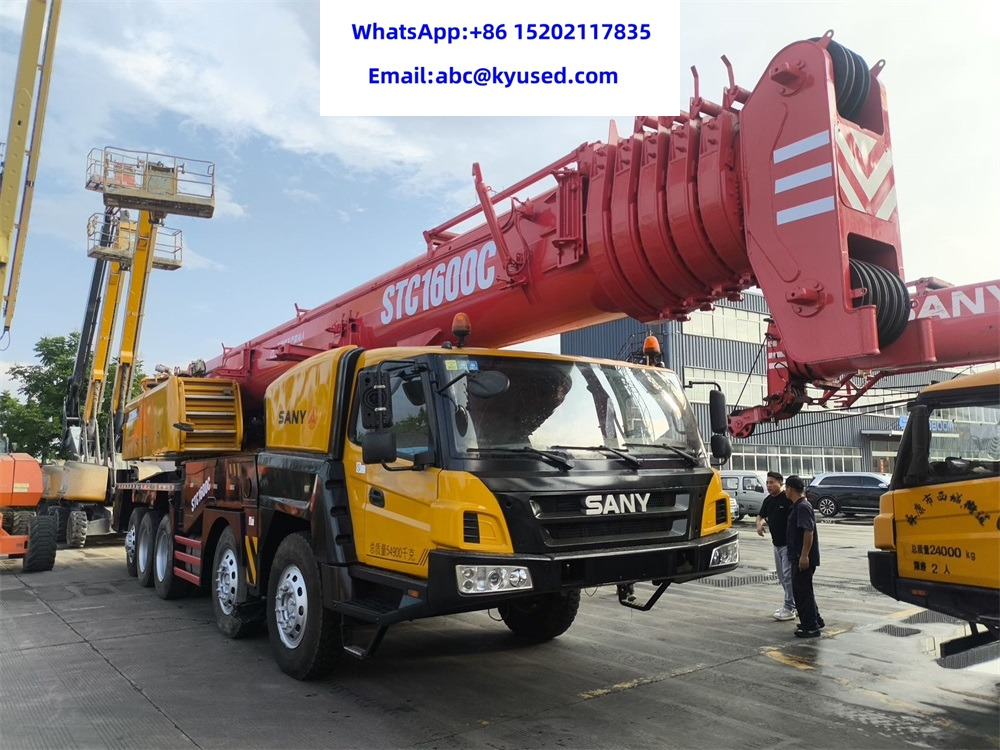 SANY STC1000 STC750 STC500 STC250 STC1300 STC1600 STC800 STC1600 100TON 130T 160T 50T 75T 80TON TRUCK CRANE - Мобильный кран: фото 1 SANY STC1000 STC750 STC500 STC250 STC1300 STC1600 STC800 STC1600 100TON 130T 160T 50T 75T 80TON TRUCK CRANE - Мобильный кран: фото 1