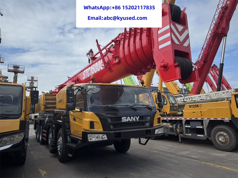 SANY STC1000 STC750 STC500 STC250 STC1300 STC1600 STC800 STC1600 100TON 130T 160T 50T 75T 80TON TRUCK CRANE - Мобильный кран: фото 3 SANY STC1000 STC750 STC500 STC250 STC1300 STC1600 STC800 STC1600 100TON 130T 160T 50T 75T 80TON TRUCK CRANE - Мобильный кран: фото 3