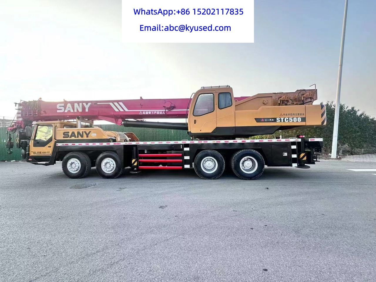 SANY STC500 - Мобильный кран: фото 4 SANY STC500 - Мобильный кран: фото 4