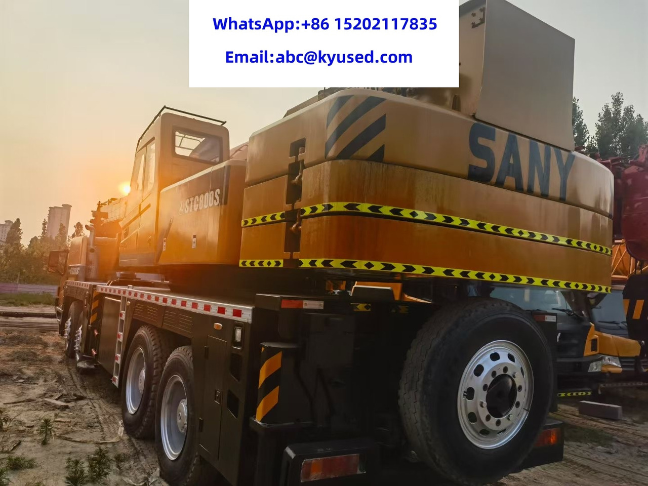 SANY STC800 STC750S STC500S STC1000 STC1600 STC1800 80 TON TRUCK CRANE - Мобильный кран: фото 3 SANY STC800 STC750S STC500S STC1000 STC1600 STC1800 80 TON TRUCK CRANE - Мобильный кран: фото 3