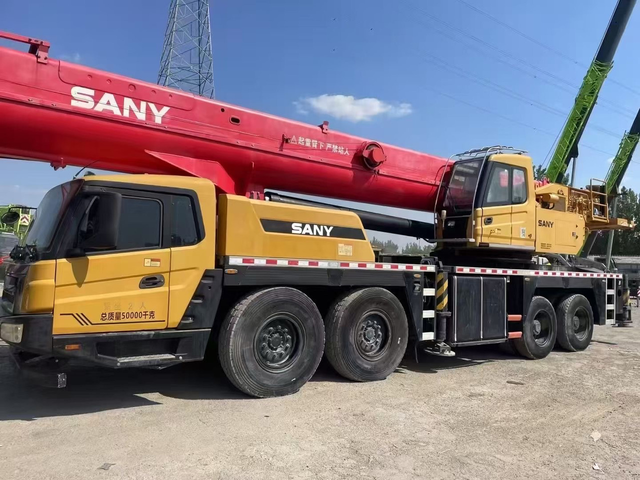 Мобильный кран SANY STC800T5 80 ton STC800T6 STC800 STC750 truck crane: фото 6