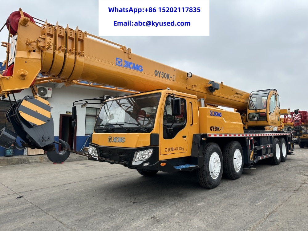 XCMG QY50K-II QY50K-2 QY50K QY70K QY55K QY65K 50TON 70TON 55TON 60TON 65TON - Мобильный кран: фото 1 XCMG QY50K-II QY50K-2 QY50K QY70K QY55K QY65K 50TON 70TON 55TON 60TON 65TON - Мобильный кран: фото 1