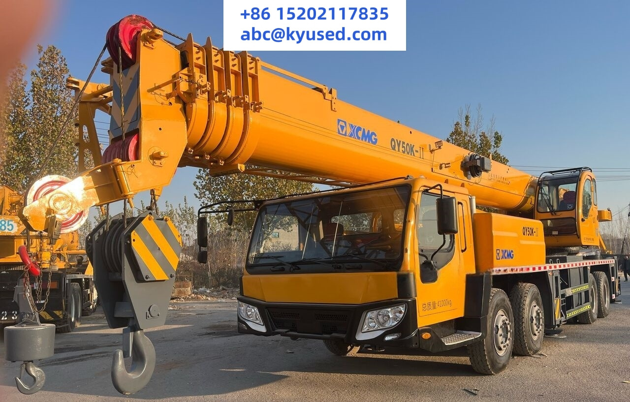 XCMG QY50K QY50K-2 QY50KA QY50KC 50T CRANE - Мобильный кран: фото 1 XCMG QY50K QY50K-2 QY50KA QY50KC 50T CRANE - Мобильный кран: фото 1