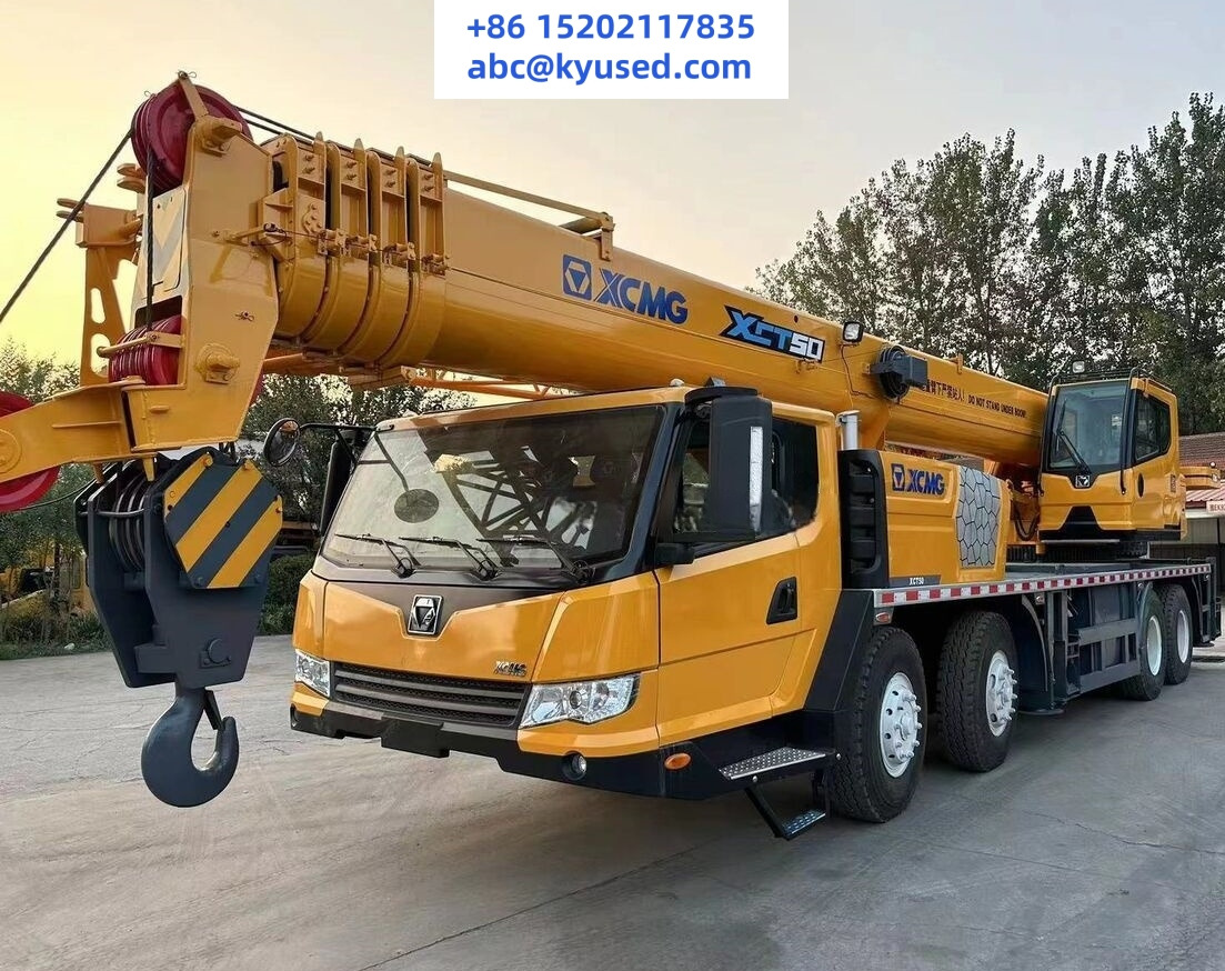 XCMG XCT50 QY50K QY50KA QY50KC XCT55 50t 55t used crane - Мобильный кран: фото 1 XCMG XCT50 QY50K QY50KA QY50KC XCT55 50t 55t used crane - Мобильный кран: фото 1