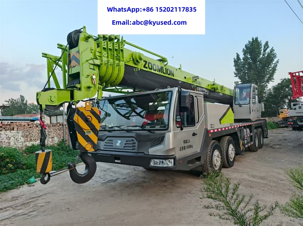 ZOOMLION ZTC500V ZTC550V QY50V ZTC700V ZTC800V ZTC1000 50ton 55T 70ton 80ton 100ton - Мобильный кран: фото 3 ZOOMLION ZTC500V ZTC550V QY50V ZTC700V ZTC800V ZTC1000 50ton 55T 70ton 80ton 100ton - Мобильный кран: фото 3