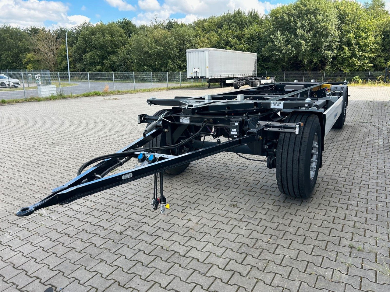 Krone AZW 18 eL3B9 22,5" BDF Box Carrier Neufahrzeug - Прицеп-контейнеровоз/ Сменный кузов: фото 5 Krone AZW 18 eL3B9 22,5" BDF Box Carrier Neufahrzeug - Прицеп-контейнеровоз/ Сменный кузов: фото 5