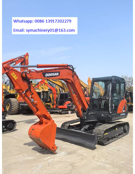 Doosan DX60 - Мини-экскаватор: фото 3 Doosan DX60 - Мини-экскаватор: фото 3