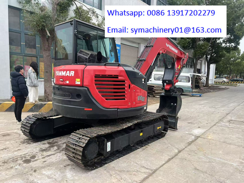 Yanmar Vio 80 - Гусеничный экскаватор: фото 4 Yanmar Vio 80 - Гусеничный экскаватор: фото 4