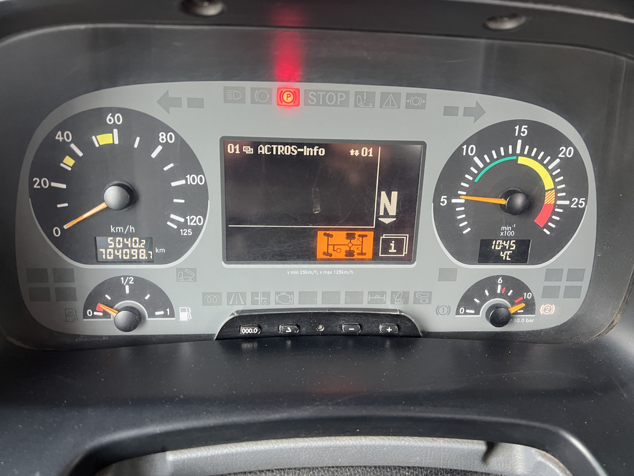 Крюковой мультилифт MERCEDES-BENZ Actros 25 41 | Retarder | Kupplung | Differenzial | Liftachse: фото 13