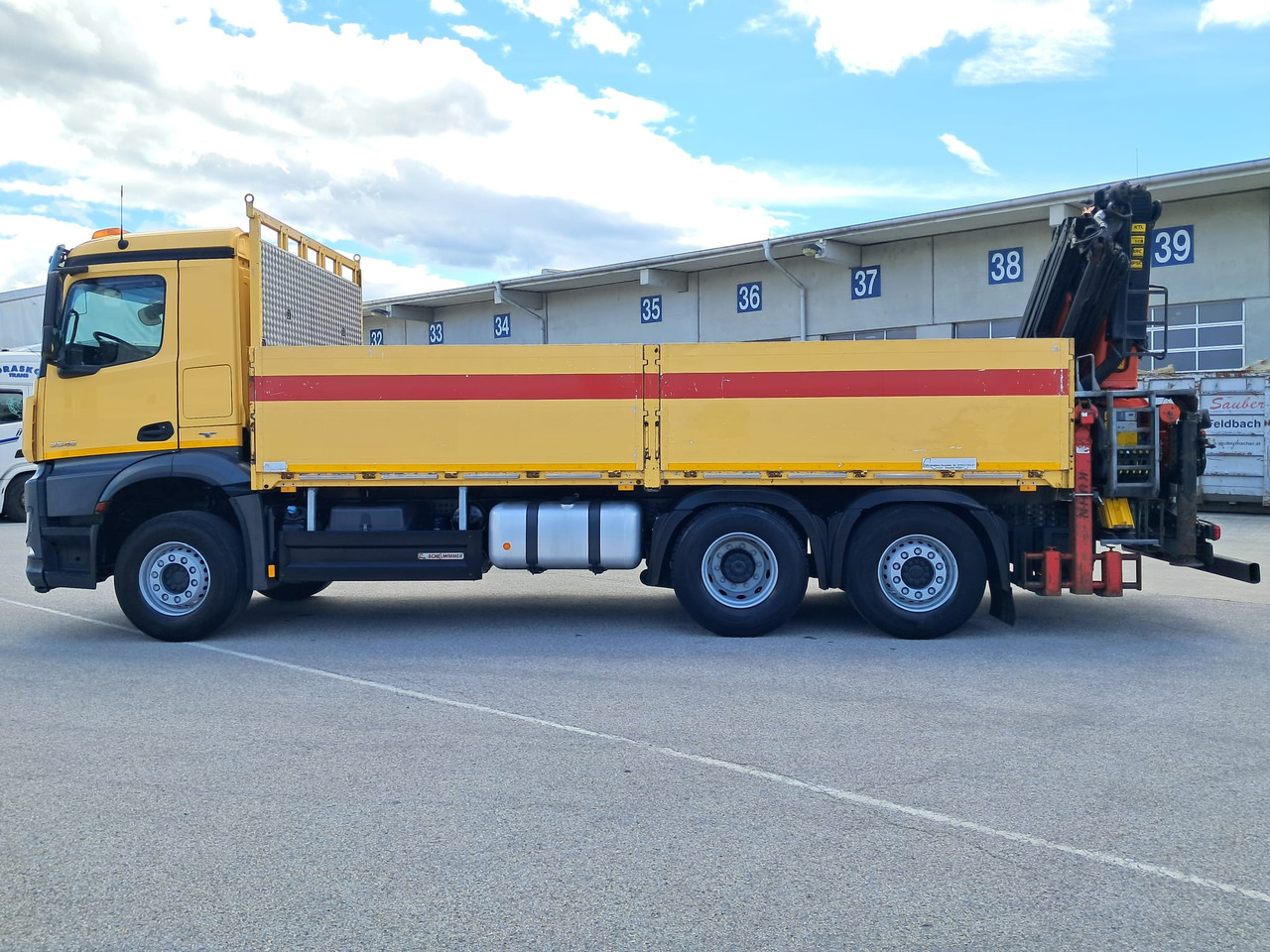 MERCEDES-BENZ Arocs 2545 | Palfinger PK 22002 | Klima | Retarder | Euro 6 - Грузовик бортовой/ Платформа, Автоманипулятор: фото 3 MERCEDES-BENZ Arocs 2545 | Palfinger PK 22002 | Klima | Retarder | Euro 6 - Грузовик бортовой/ Платформа, Автоманипулятор: фото 3