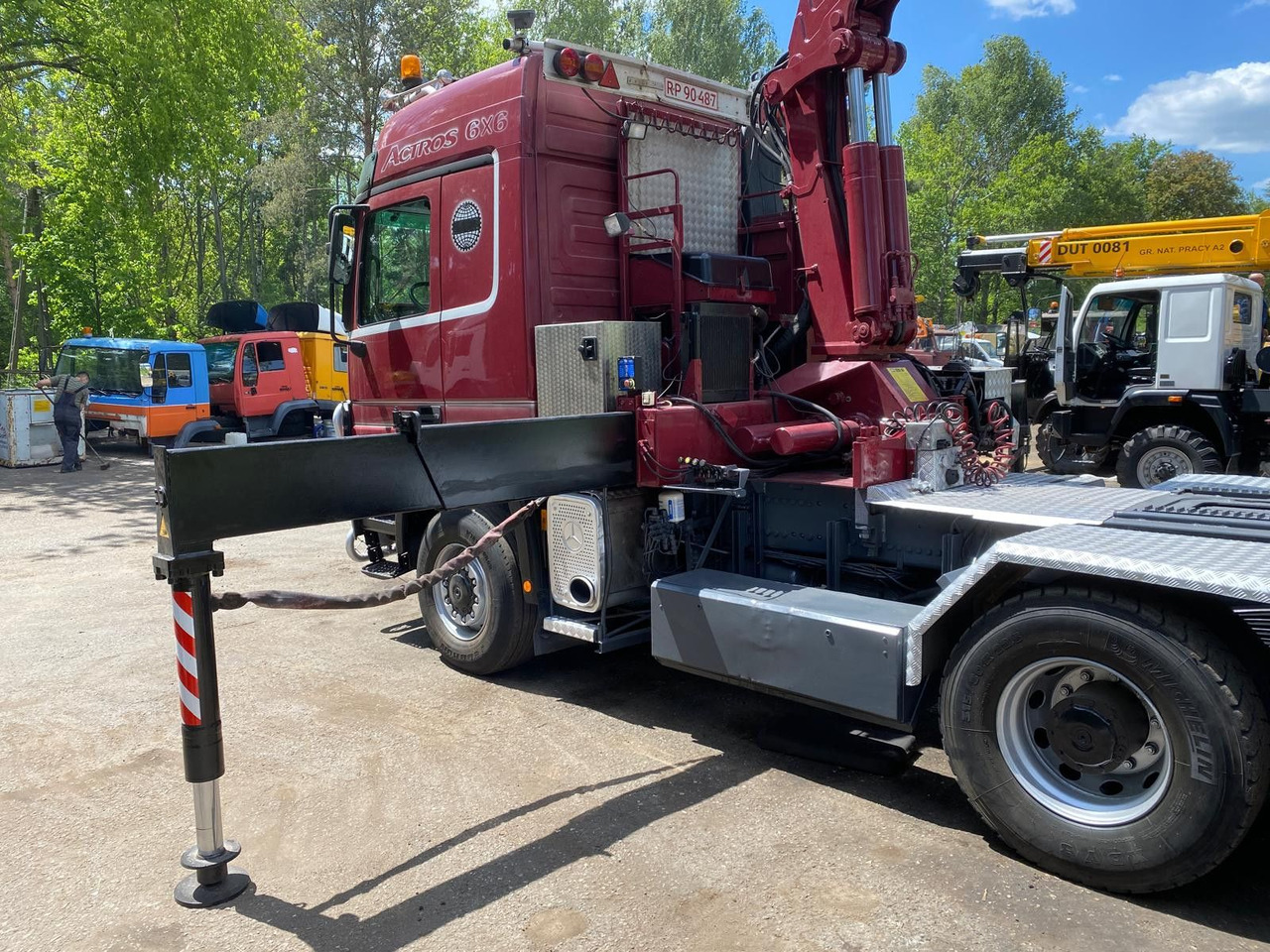 Mercedes-Benz ACTROS 3348 Kran HMF3720K4 Fly-Jip Fun k Klima - Автоманипулятор: фото 5 Mercedes-Benz ACTROS 3348 Kran HMF3720K4 Fly-Jip Fun k Klima - Автоманипулятор: фото 5