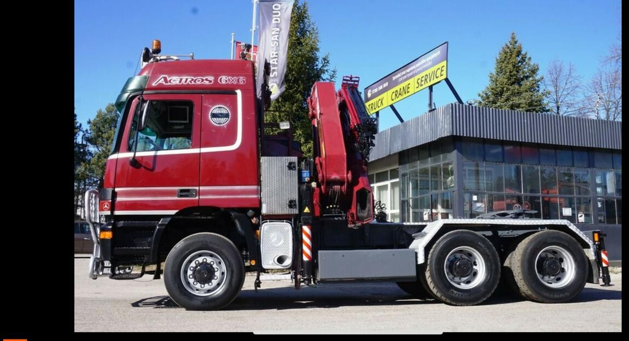 Mercedes-Benz ACTROS 3348 Kran HMF3720K4 Fly-Jip Fun k Klima - Автоманипулятор: фото 3 Mercedes-Benz ACTROS 3348 Kran HMF3720K4 Fly-Jip Fun k Klima - Автоманипулятор: фото 3