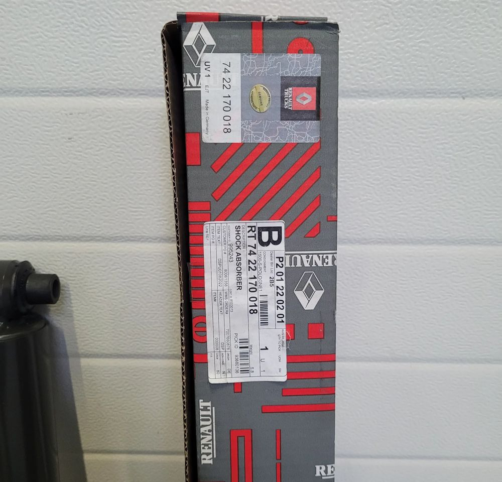 AMORTYZATORY NOWE ORYGINAL RENAULT RANGE T GAMA 742217018 22170016 - Амортизатор для Грузовиков: фото 3 AMORTYZATORY NOWE ORYGINAL RENAULT RANGE T GAMA 742217018 22170016 - Амортизатор для Грузовиков: фото 3