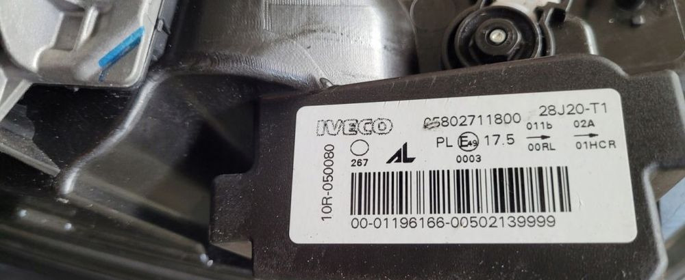 LAMPA FULL LED IVECO DAILY Lh. ORYGINAŁ 5802711800 - Передняя фара для Фургонов: фото 4 LAMPA FULL LED IVECO DAILY Lh. ORYGINAŁ 5802711800 - Передняя фара для Фургонов: фото 4