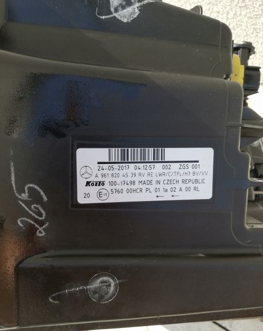 Lampy MERCEDES ACTROS Mp4 Antos ORYGINAŁ - Передняя фара для Грузовиков: фото 3 Lampy MERCEDES ACTROS Mp4 Antos ORYGINAŁ - Передняя фара для Грузовиков: фото 3