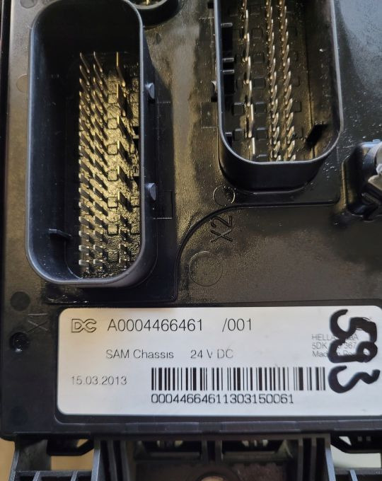 MODUŁ SAM MERCEDES ACTROS A0004466461 - Блок управления для Грузовиков: фото 2 MODUŁ SAM MERCEDES ACTROS A0004466461 - Блок управления для Грузовиков: фото 2