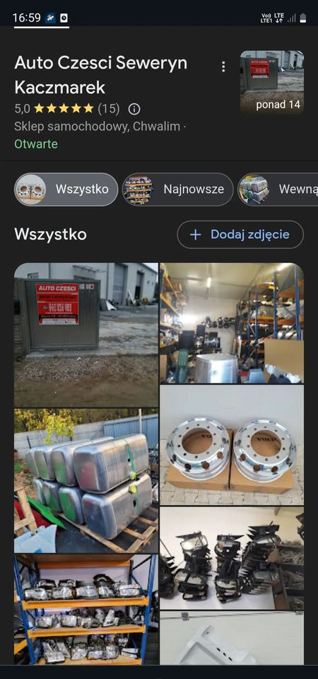 PODSZYBIE MAN TGE CRAFTER NOWY ORYGINAŁ 65.62430-0004 CHWALIM116 - Кузов и экстерьер для Грузовиков: фото 4 PODSZYBIE MAN TGE CRAFTER NOWY ORYGINAŁ 65.62430-0004 CHWALIM116 - Кузов и экстерьер для Грузовиков: фото 4