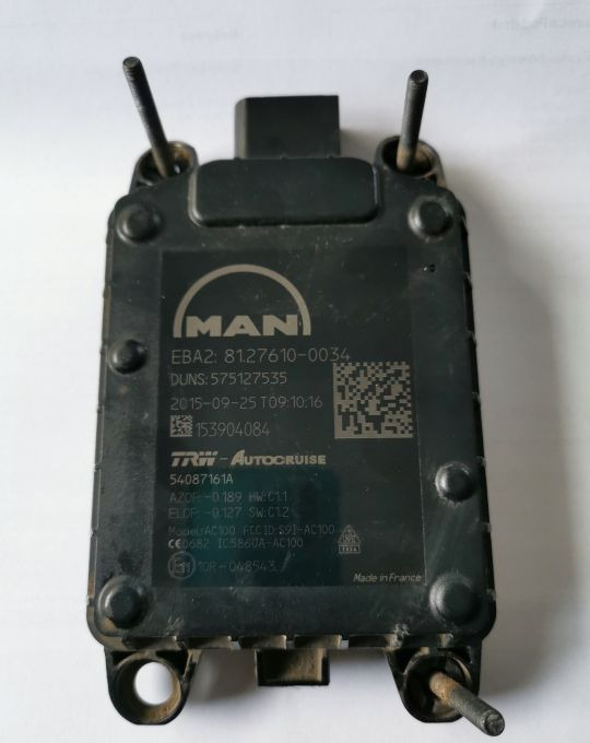 RADAR MAN TGX TGS E6. 82.27610-0034 - Сенсор для Грузовиков: фото 1 RADAR MAN TGX TGS E6. 82.27610-0034 - Сенсор для Грузовиков: фото 1