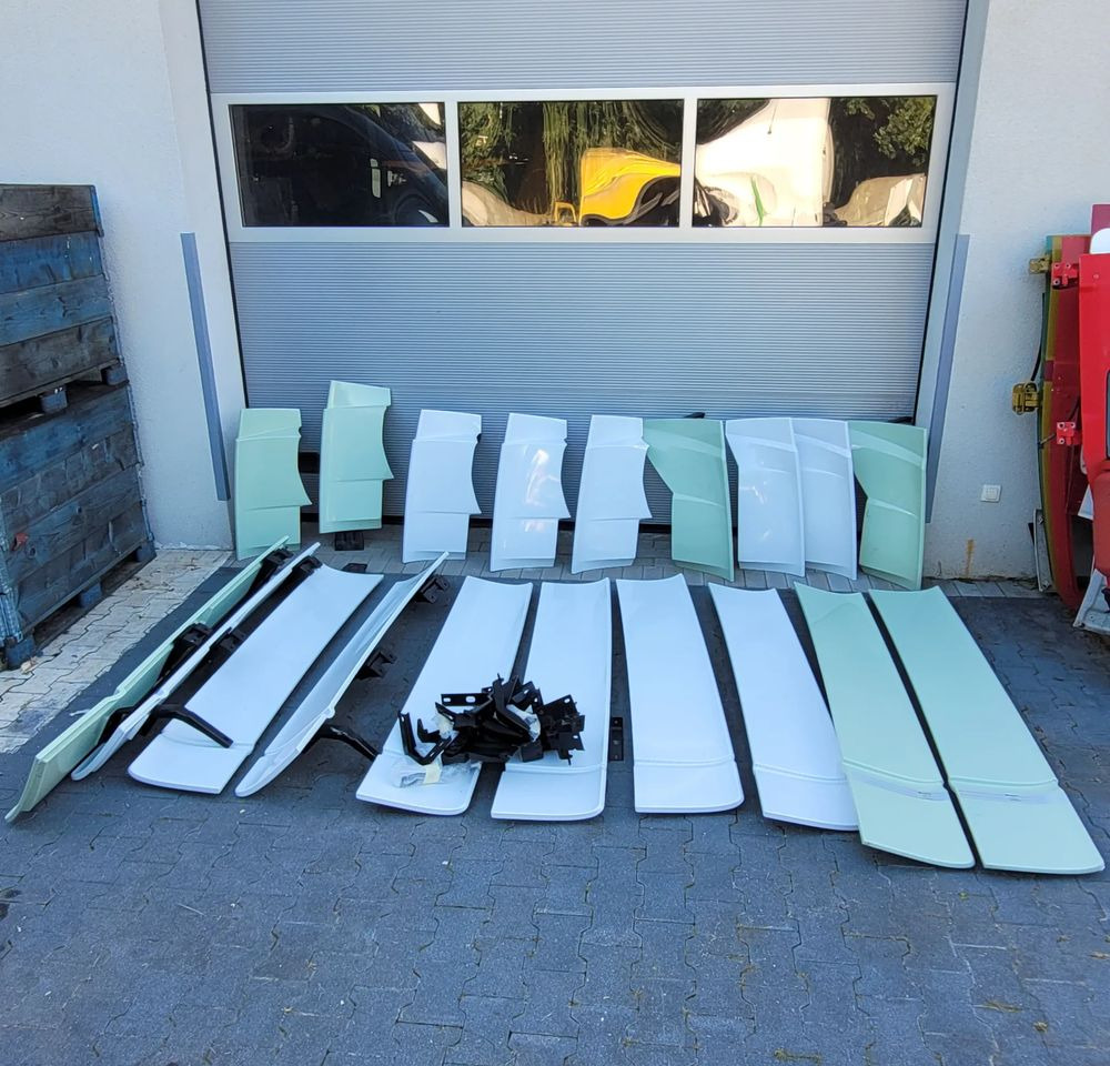 SPOJLER ZAKABINOWY MERCEDES ACTROS MP5 ORYGINAŁ A9637901644 A9607908065 CHWALIM116 - Аэродинамика/ Спойлеры для Грузовиков: фото 1 SPOJLER ZAKABINOWY MERCEDES ACTROS MP5 ORYGINAŁ A9637901644 A9607908065 CHWALIM116 - Аэродинамика/ Спойлеры для Грузовиков: фото 1