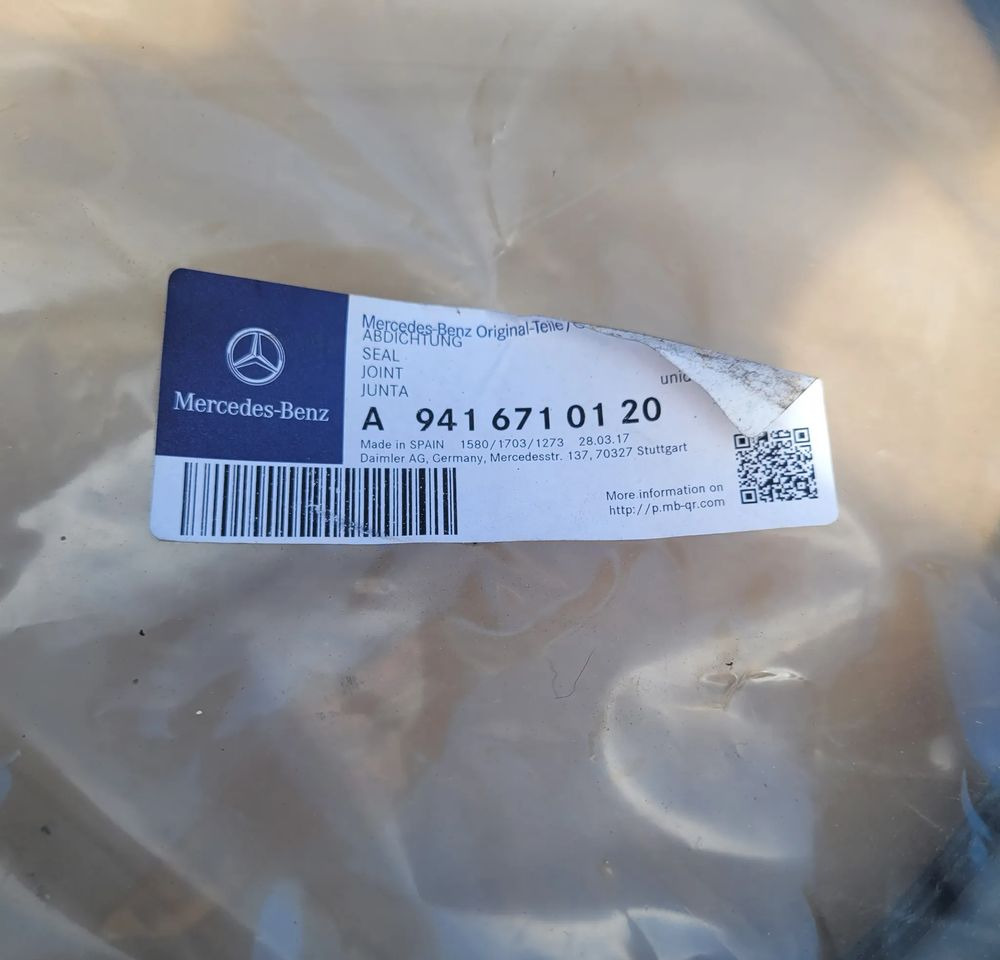 USZCZELKA SZYBY MERCEDES ACTROS MP3 NOWY ORYGINAŁ A9416710120 CHWALIM116 - Кузов и экстерьер для Грузовиков: фото 2 USZCZELKA SZYBY MERCEDES ACTROS MP3 NOWY ORYGINAŁ A9416710120 CHWALIM116 - Кузов и экстерьер для Грузовиков: фото 2