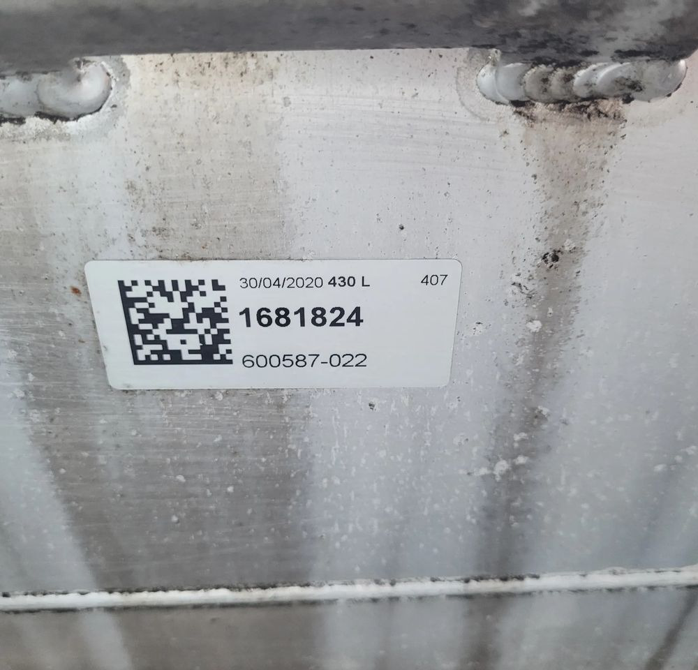 ZBIORNIK PALIWA DAF XF 430L 1681824 LIFT 2020R 113X63X68 CM CHWALIM116 - Подготовка топлива для Грузовиков: фото 4 ZBIORNIK PALIWA DAF XF 430L 1681824 LIFT 2020R 113X63X68 CM CHWALIM116 - Подготовка топлива для Грузовиков: фото 4
